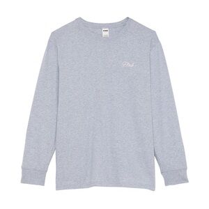 Victoria’s Secret PINK campus cotton long sleeve tee shirt